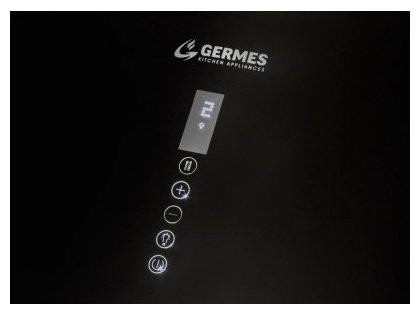Каминная вытяжка GERMES Sigma 90 BK