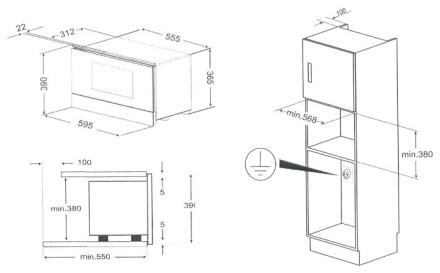 Микроволновая печь Kuppersberg HMW 393 B Микроволновая печь Kuppersberg HMW 393 B