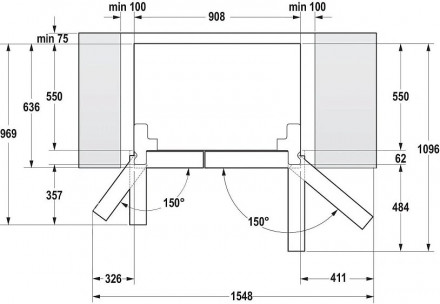 Холодильник GORENJE NRS918FMX
