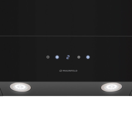 Каминная вытяжка Maunfeld Manchester Light 90 черное стекло Каминная вытяжка Maunfeld Manchester Light 90 черное стекло