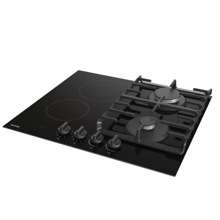 Встраиваемая комбинированная варочная панель Gorenje GCE 691 BSC