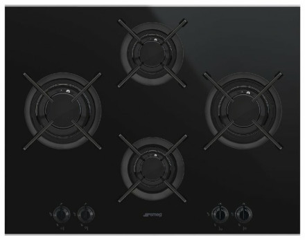 Газовая варочная панель smeg PV664LCNX Газовая варочная панель smeg PV664LCNX