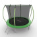 Каркасный батут EVO Jump 8FT Internal 244х244х210 см - зеленый