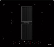 Встраиваемая индукционная варочная панель Korting HIBH 68980 NB Встраиваемая индукционная варочная панель Korting HIBH 68980 NB