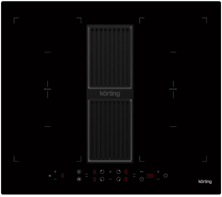 Встраиваемая индукционная варочная панель Korting HIBH 68980 NB Встраиваемая индукционная варочная панель Korting HIBH 68980 NB