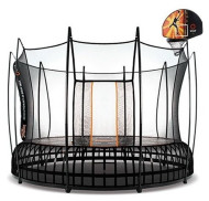 Каркасный батут Vuly Trampolines Thunder XL с баскетбольным набором 424х424х83 см