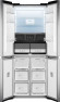 Холодильник WEISSGAUFF WCD 480 Total NoFrost Inverter Silk Inox Built-in