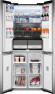 Холодильник WEISSGAUFF WCD 480 Total NoFrost Inverter Silk Inox Built-in