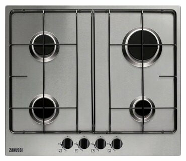 Газовая варочная панель Zanussi ZGG 65413 SA Газовая варочная панель Zanussi ZGG 65413 SA