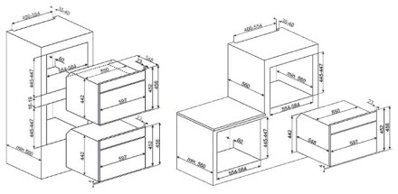 Духовой шкаф smeg SFP4390XPZ