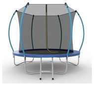 Каркасный батут EVO Jump 10FT Internal Blue с сеткой и лестницей Каркасный батут EVO Jump 10FT Internal Blue с сеткой и лестницей