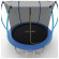 Каркасный батут EVO Jump 10FT Internal Blue с сеткой и лестницей Каркасный батут EVO Jump 10FT Internal Blue с сеткой и лестницей