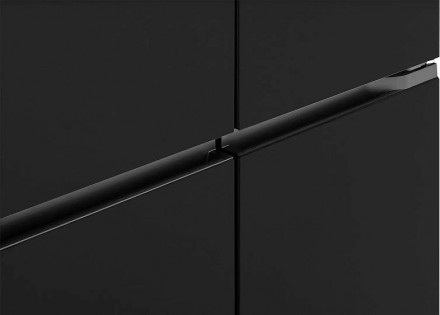 Холодильник WEISSGAUFF WCD 510 Built-in Inverter NoFrost Black Glass