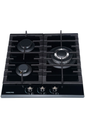 Встраиваемая газовая варочная панель Hiberg VM 4534 B