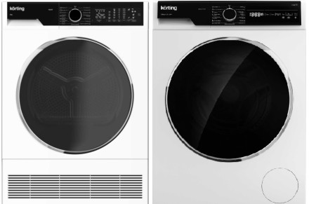 Комплект стиральная и сушильная машина Korting KWM 42LS1267 + KD 60L97 Комплект стиральная и сушильная машина Korting KWM 42LS1267 + KD 60L97