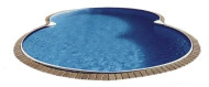 Бассейн Sunny Pool Восьмерка (8.55 x 5 x 1.2 м)