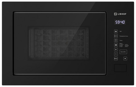 Встраиваемая микроволновая печь СВЧ Libhof MOS-3225 black