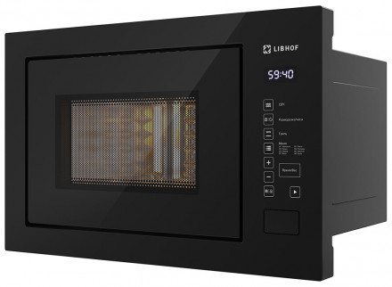 Встраиваемая микроволновая печь СВЧ Libhof MOS-3225 black