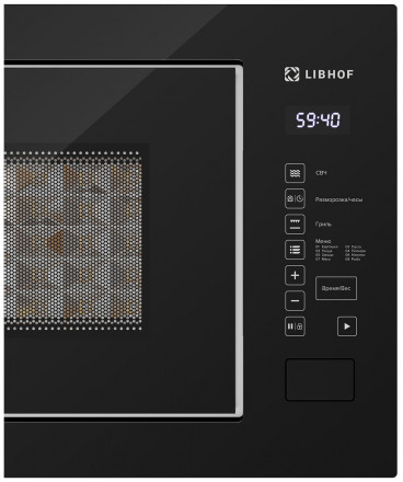 Встраиваемая микроволновая печь СВЧ Libhof MOS-3225 black