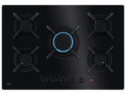 Газовая варочная панель AEG HKB75453NB Газовая варочная панель AEG HKB75453NB