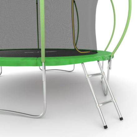 Каркасный батут EVO Jump 12FT Internal Green с сеткой и лестницей Каркасный батут EVO Jump 12FT Internal Green с сеткой и лестницей