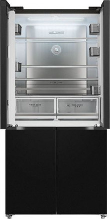 Холодильник WEISSGAUFF WCD 510 Built-in Inverter NoFrost Dark Inox