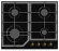Газовая варочная панель MBS PG-611BL CLASSIC Газовая варочная панель MBS PG-611BL CLASSIC