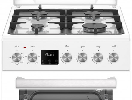 Комбинированная плита Simfer F56MW45025 белая эмаль Комбинированная плита Simfer F56MW45025 белая эмаль