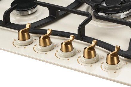 Встраиваемая газовая варочная панель Kuppersberg FS 703 C bronze