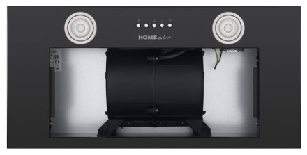 Встраиваемая вытяжка HOMSAIR Camelia Power 60 черный Встраиваемая вытяжка HOMSAIR Camelia Power 60 черный