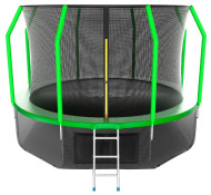 Каркасный батут EVO Jump 12FT Cosmo с нижней сетью 366х366х265 см