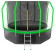 Каркасный батут EVO Jump 12FT Cosmo с нижней сетью 366х366х265 см