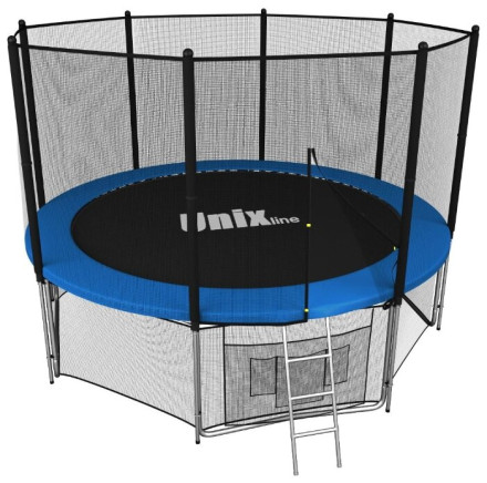 Каркасный батут Unix Line 12ft Classic (outside) 366х366х269 см