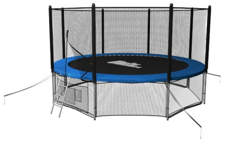 Каркасный батут Unix Line 12ft Classic (outside) 366х366х269 см