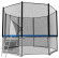 Каркасный батут Unix Line 12ft Classic (outside) 366х366х269 см