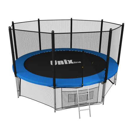 Каркасный батут Unix Line 12ft Classic (outside) 366х366х269 см