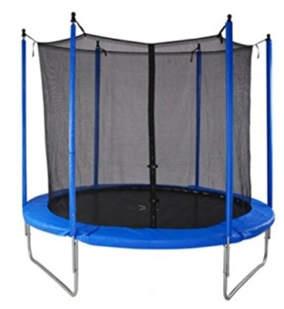 Каркасный батут Beste-Sport 12ft с внутренней сеткой 366х366 см Каркасный батут Beste-Sport 12ft с внутренней сеткой 366х366 см