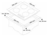 Индукционная варочная панель Simfer H60I19B021 Индукционная варочная панель Simfer H60I19B021