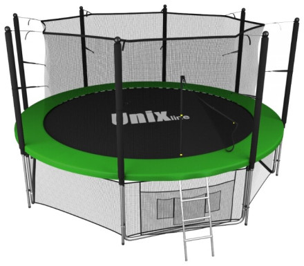 Каркасный батут Unix Line 10ft inside 305х305х241 см