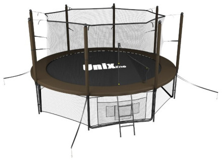 Каркасный батут Unix Line 10ft inside 305х305х241 см
