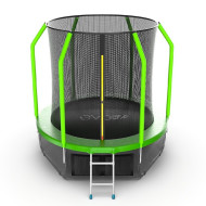 Батут Evo Jump Cosmo 6ft Green Lowernet + сетка Батут Evo Jump Cosmo 6ft Green Lowernet + сетка