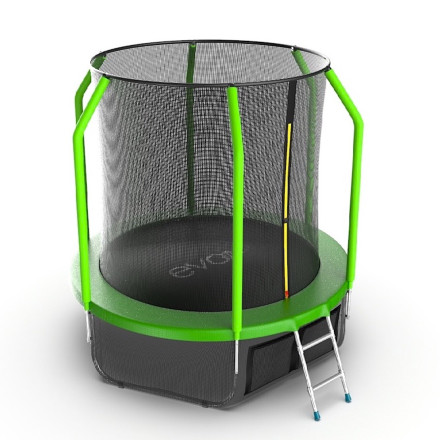 Батут Evo Jump Cosmo 6ft Green Lowernet + сетка Батут Evo Jump Cosmo 6ft Green Lowernet + сетка