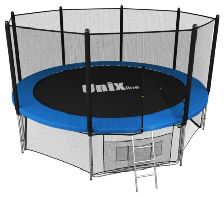 Каркасный батут Unix Line 14ft Classic (outside) 427х427х269 см