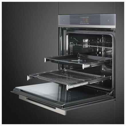 Электрический духовой шкаф smeg SFP6104WTPS
