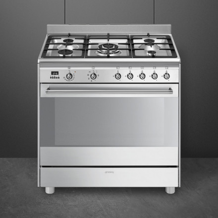 Варочный центр Smeg SUK91MFX9 Варочный центр Smeg SUK91MFX9