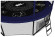 Каркасный батут Unix Line 16ft Supreme Game с баскетбольным кольцом 488х488х269 см