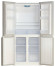 Холодильник Ginzzu NFK-425 White glass