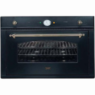 Духовой шкаф ILVE 900 NMP/M графит, ручки латунь