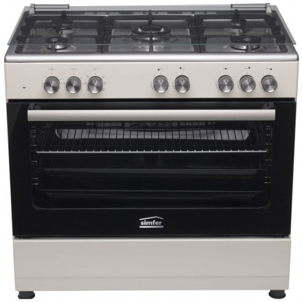Комбинированная плита Simfer F96MR52010, бежевый Комбинированная плита Simfer F96MR52010, бежевый