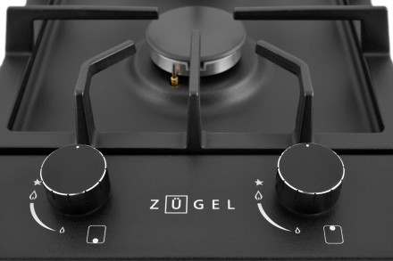 Газовая варочная панель Zugel ZGH290B Газовая варочная панель Zugel ZGH290B